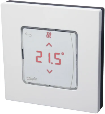 Danfoss Icon2 24V Room Thermostat On Wall