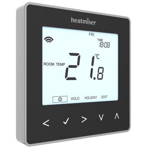 Heatmiser neoStat Programmable Thermostat - Black v2 x 4